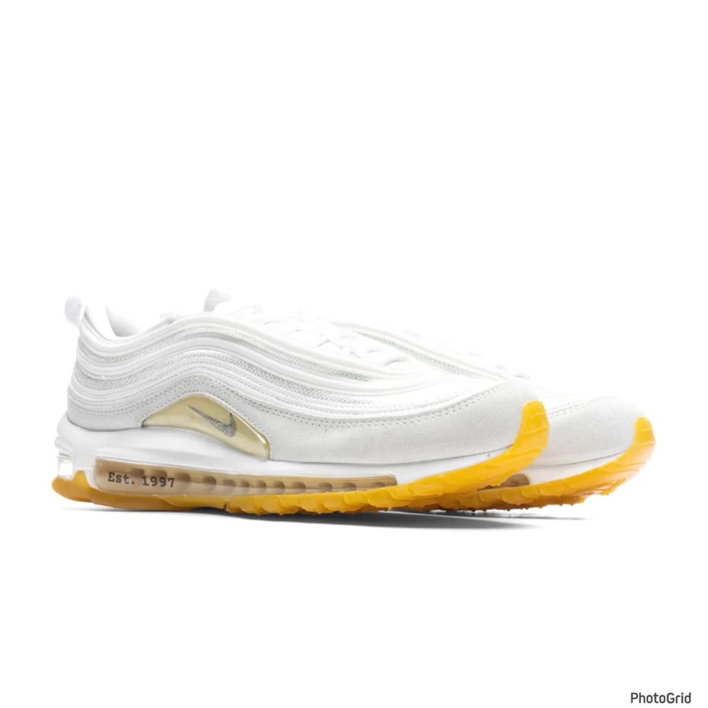 NIB Nike Air Max 97 FR White/Black-Summit White Size 11 Men